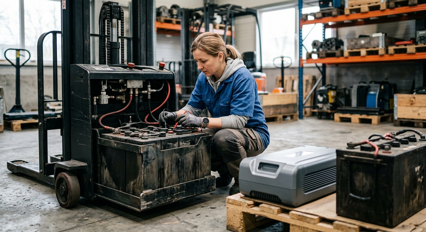 Надежный аккумулятор для штабелера 24V 400ah: правила выбора и обслуживания