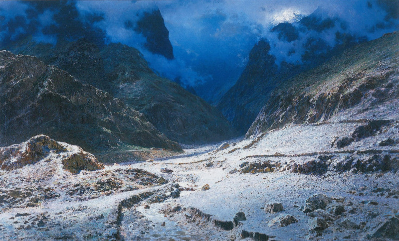 У подножья Казбека, (1891).jpg