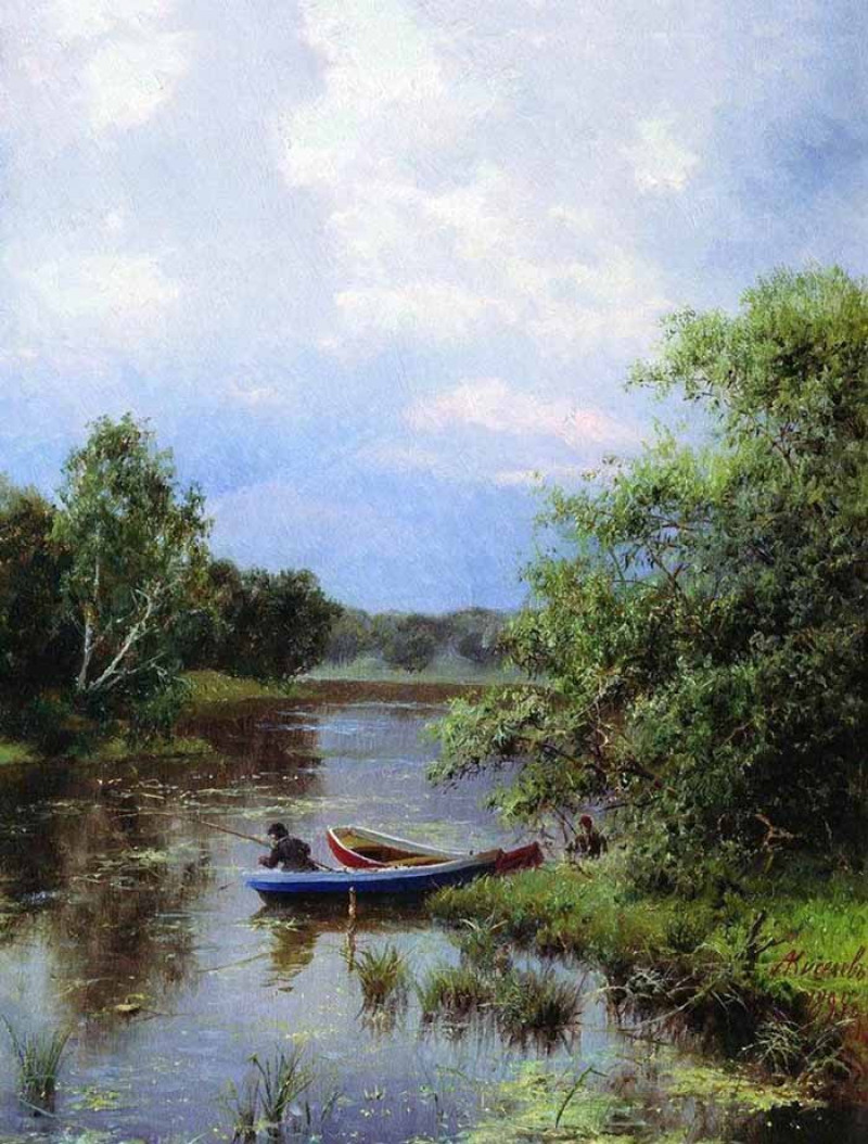 На пруду. 1894.jpg