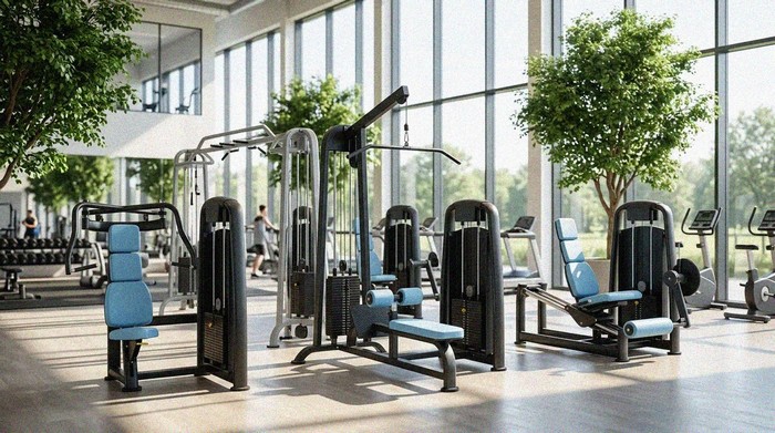 Грузоблочные тренажеры и инвентарь производства Sport-Gym 