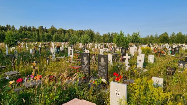 Обновление входной группы на Северном кладбище Перми завершено