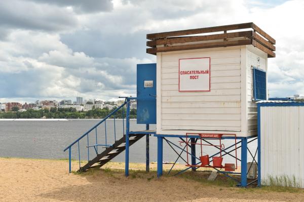 На пермских водоемах дежурят матросы-спасатели в купальный сезон