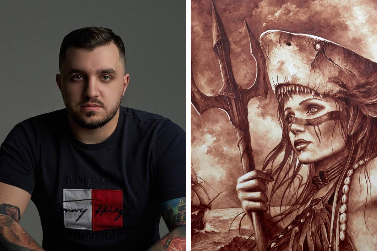 Художник из Екатеринбурга создает картины из крови заказчиков за десятки тысяч рублей