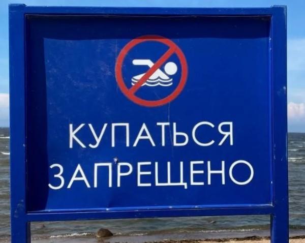 На берегу реки Мулянка в Перми появились знаки «Купание запрещено»