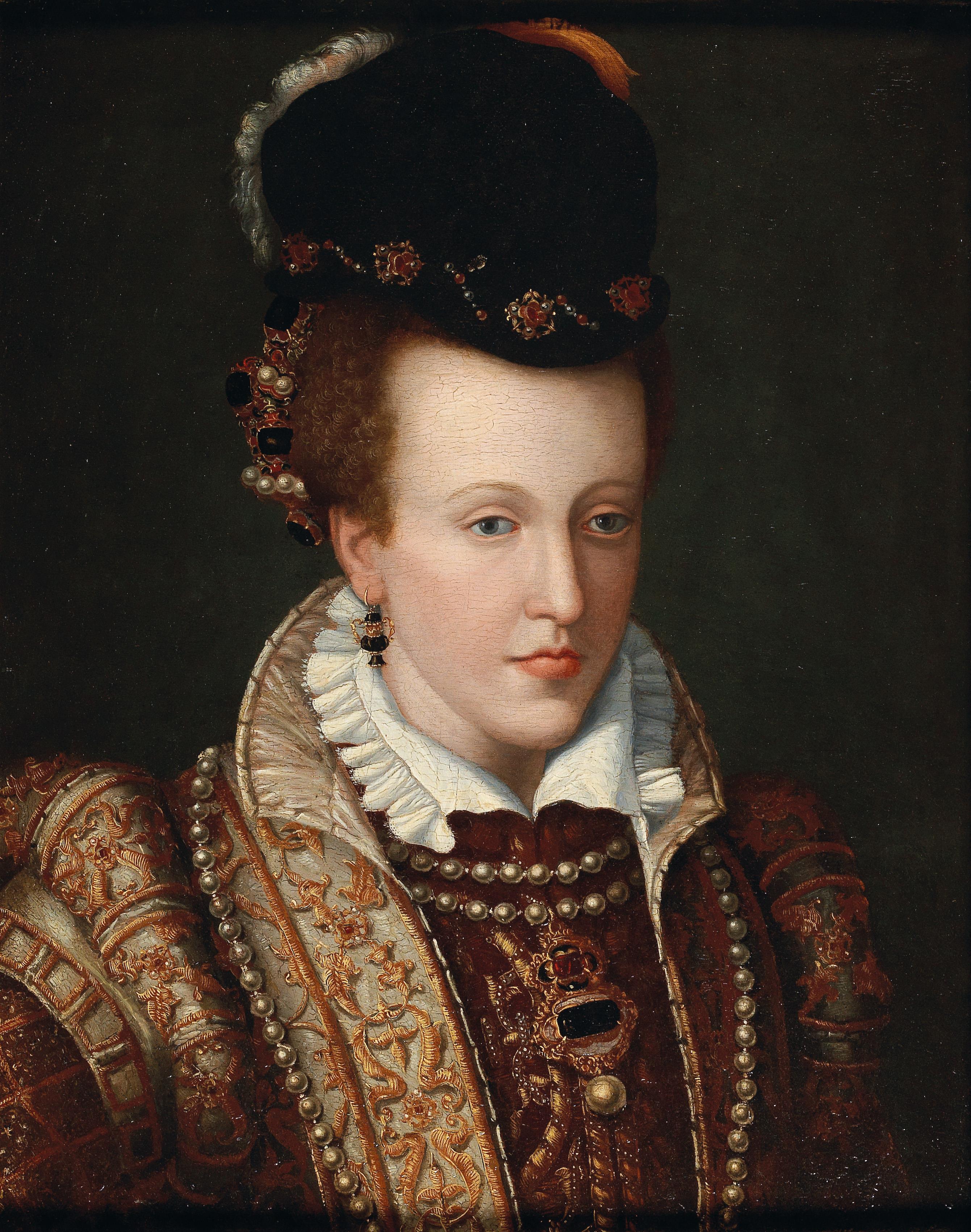 25Giovanni Maria Butteri (Florence circa 1540–16068) Portrait of Joanna of Austria, Granduchess of Tuscany (1547–1578).jpg