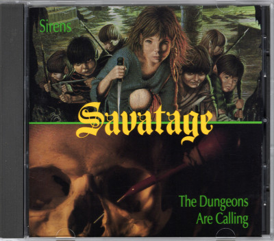 Savatage – Sirens / The Dungeons Are Calling (1983 / 1984) [Combat – 88561-8227-2]