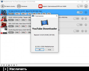 MediaHuman YouTube Downloader (575) / Универсальный загрузчик видео и аудио