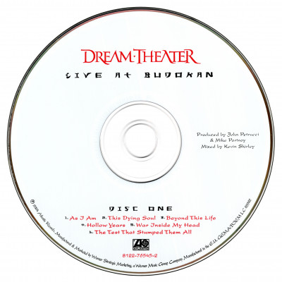 Dream Theater – Live At Budokan (2004) [8122-76545-2]